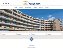 Tablet Screenshot of hotel-grenada.com